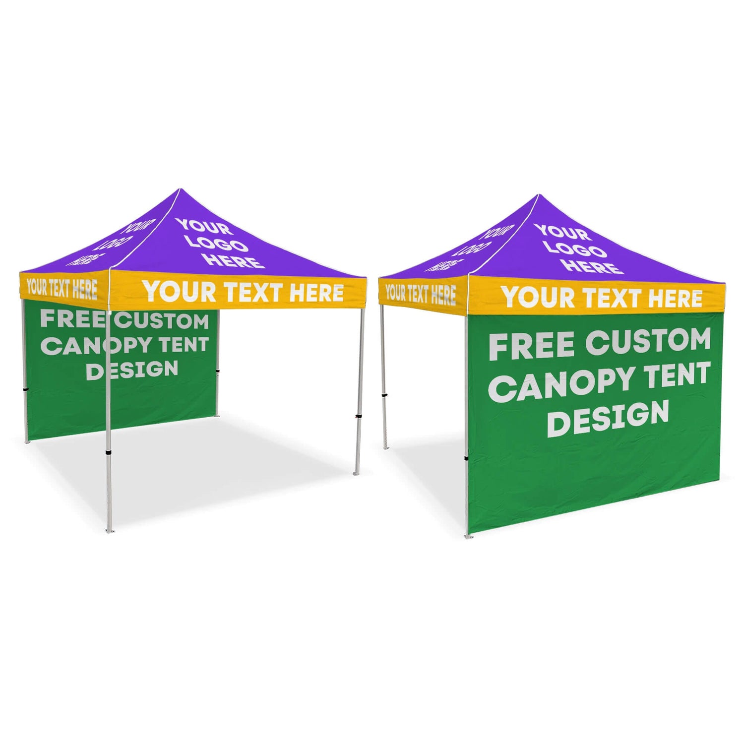 Frame + Canopy Top / Back Wall / Double-Sided Walls