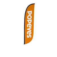 Popeye's Feather Flag