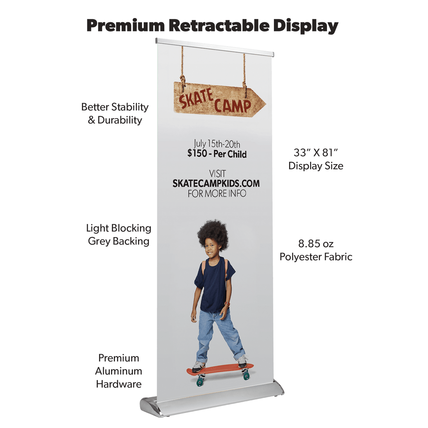 Custom Retractable Display Banner