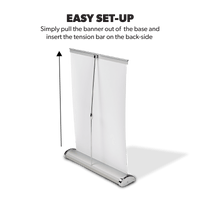 Custom Tabletop Retractable Banner