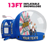 Light Blue / 13ft / + Add Tunnel