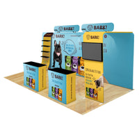20ft FastZip™ Deluxe Bridge Archway Trade Show Booth Package
