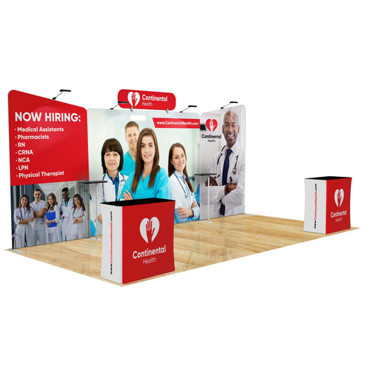 20ft FastZip™ Executive Trade Show Booth