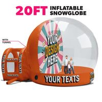 Orange / 20ft / + Add Tunnel