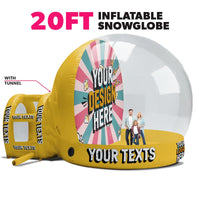 Yellow / 20ft / + Add Tunnel