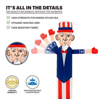 6ft Uncle Sam Air Wavers®