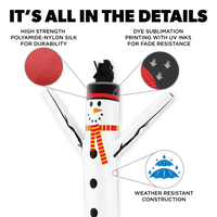 Snowman Air Dancers® Inflatable Tube Man