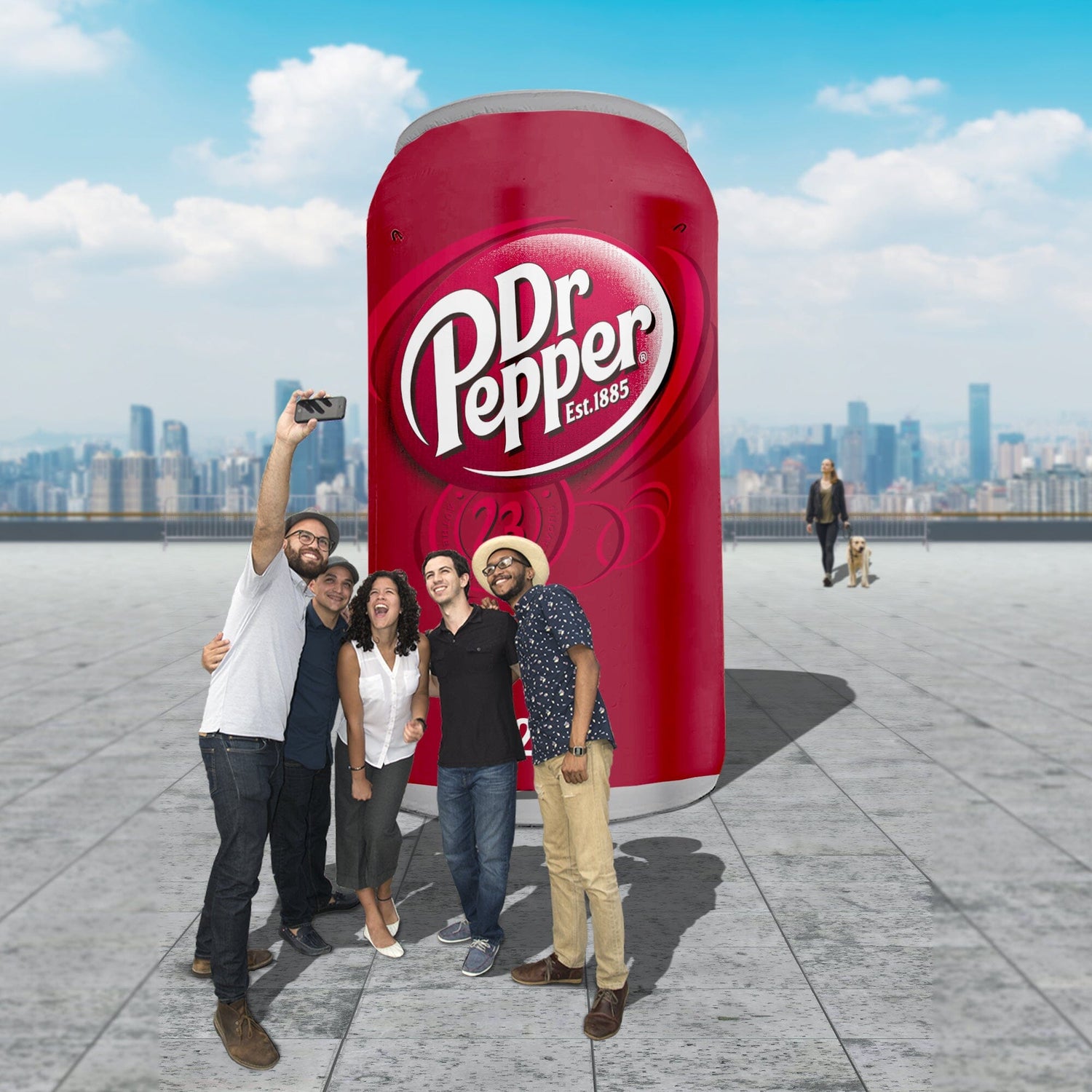 Custom Giant Inflatable Can