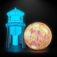 Custom Giant Inflatable with LED Lights