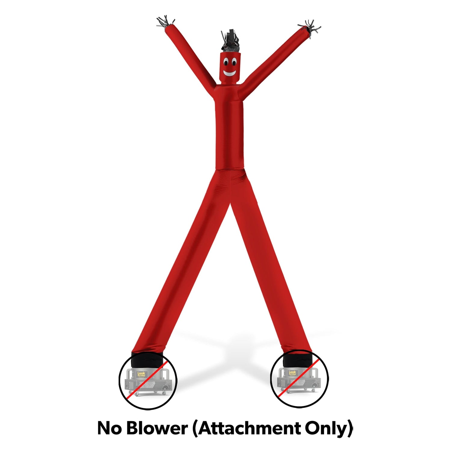 24ft / Red / No Blower (Attachment Only)