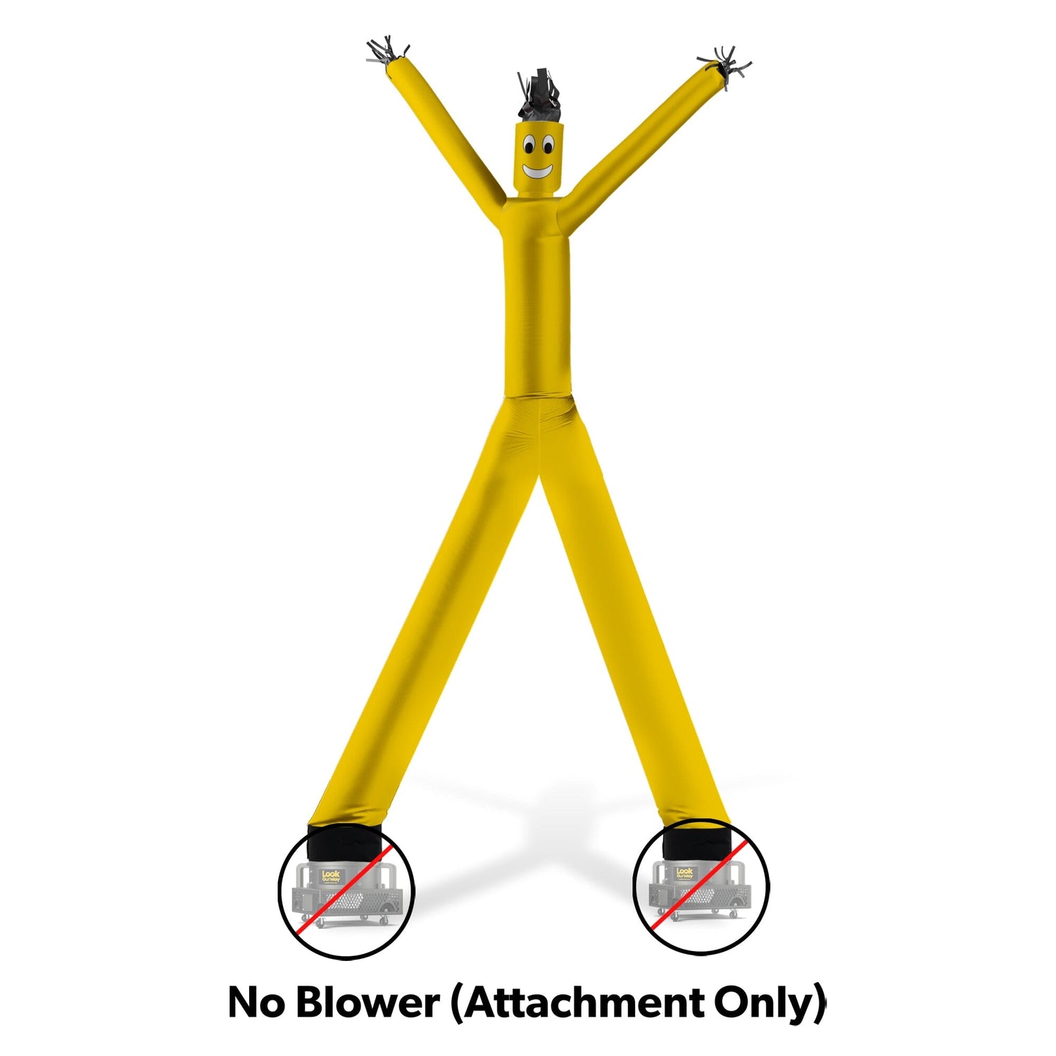 24ft / Yellow / No Blower (Attachment Only)