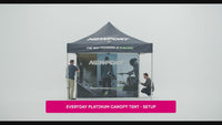Custom Canopy Tent with Three Back Walls