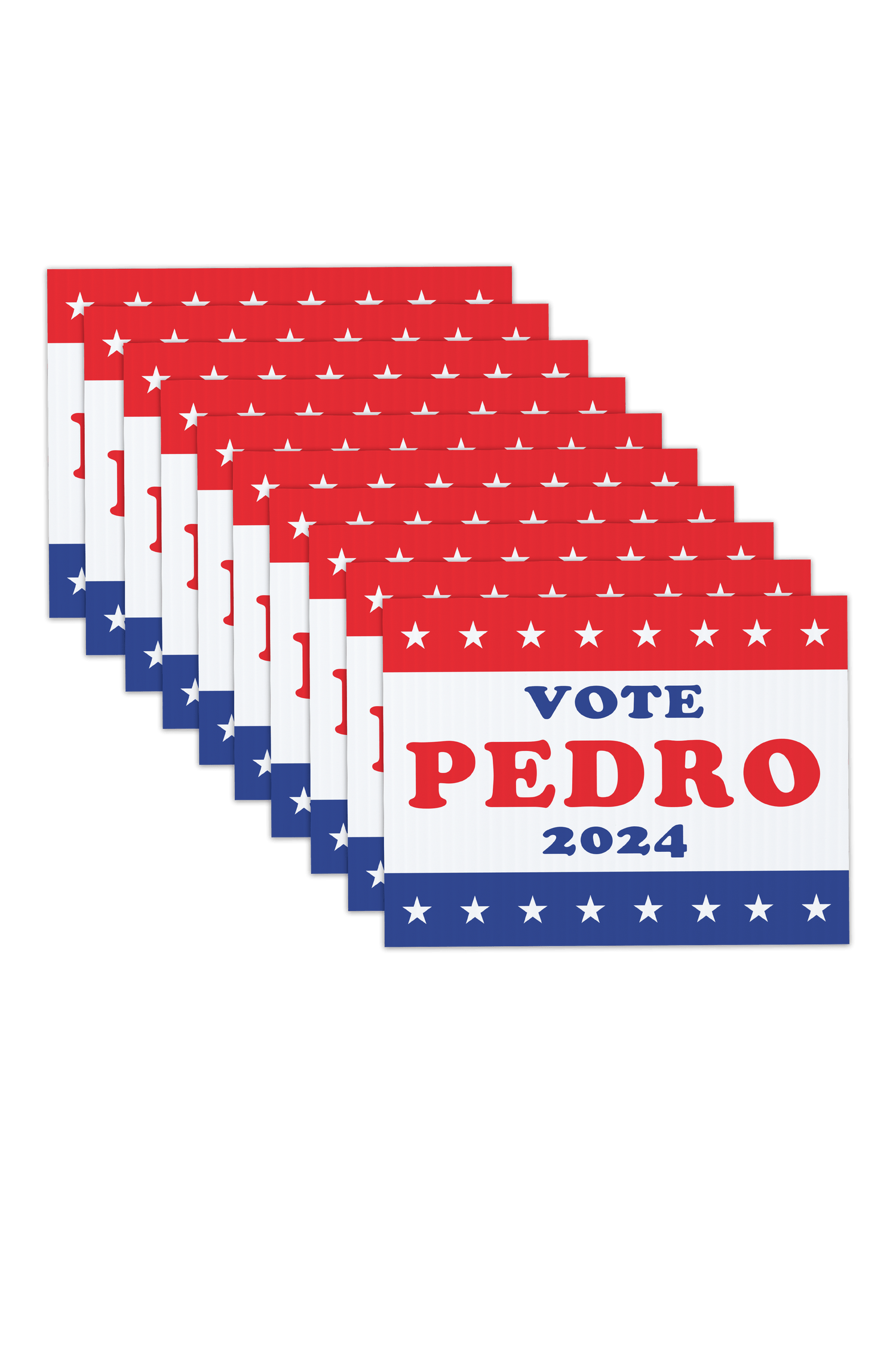Custom Yard Sign - 10 Pack