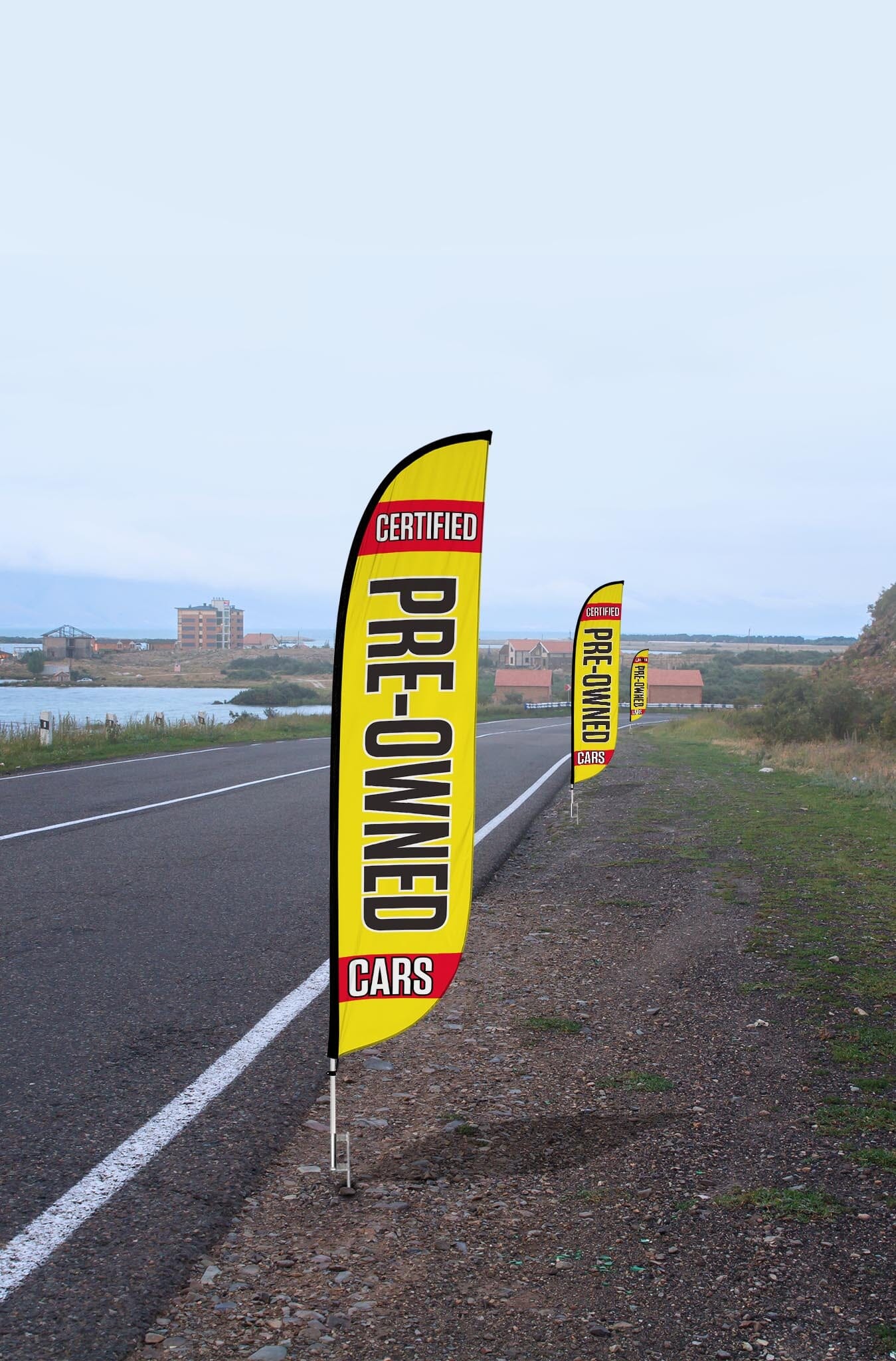 Certified Pre-Owned Feather Flag