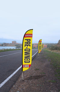 Certified Pre-Owned Feather Flag