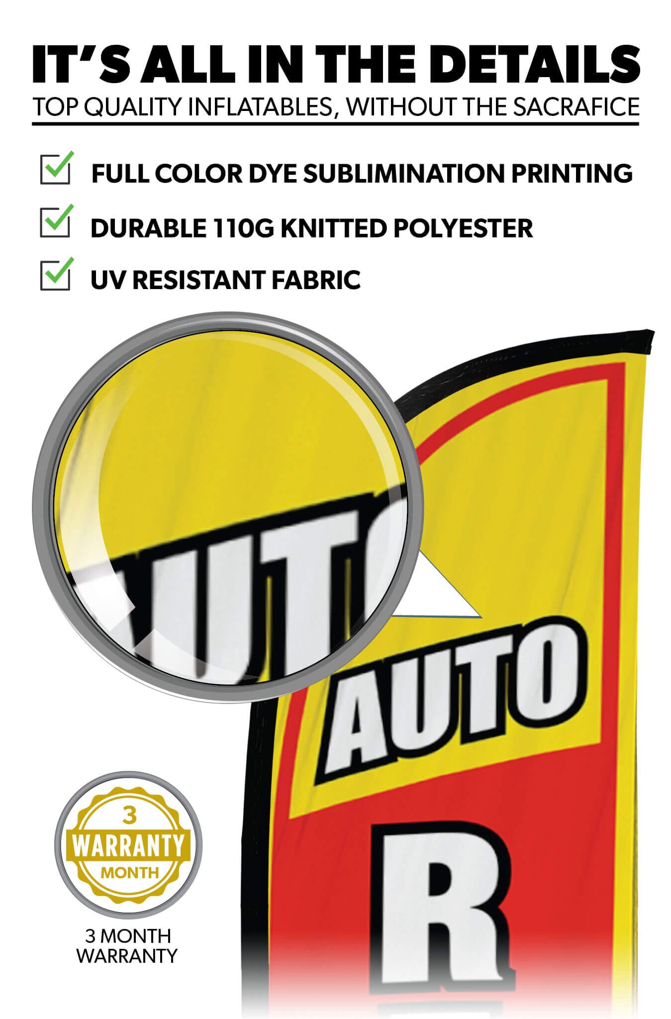 Auto Repair Feather Flag