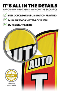 Auto Tint Feather Flag