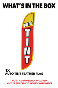 Auto Tint Feather Flag