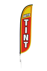 Auto Tint Feather Flag