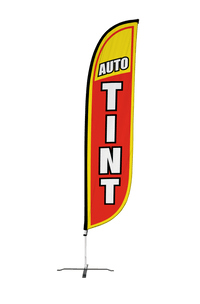 Auto Tint Feather Flag