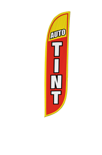 Auto Tint Feather Flag