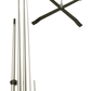12ft Feather Flag Pole Set & X-Stand Set