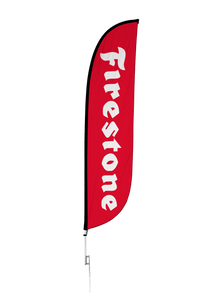 Firestone Feather Flag
