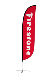 Firestone Feather Flag