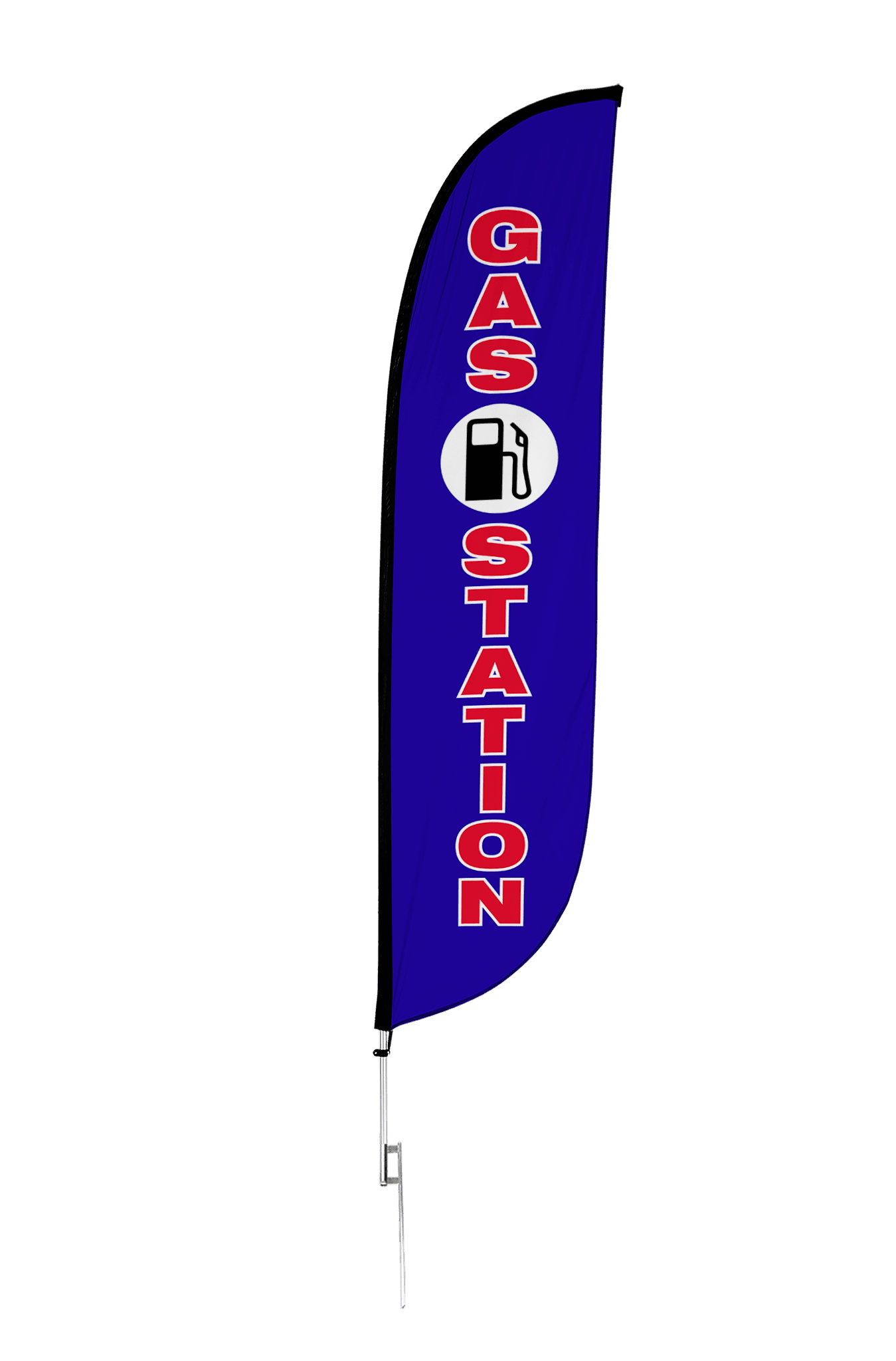 Gas Station Feather Flag
