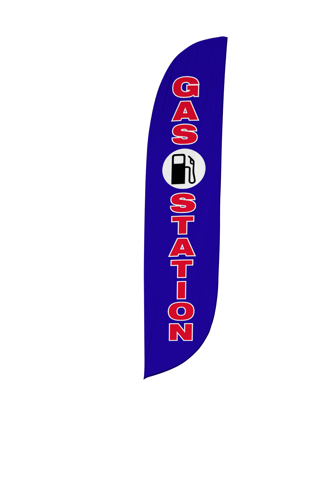 Gas Station Feather Flag
