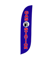 Gas Station Feather Flag