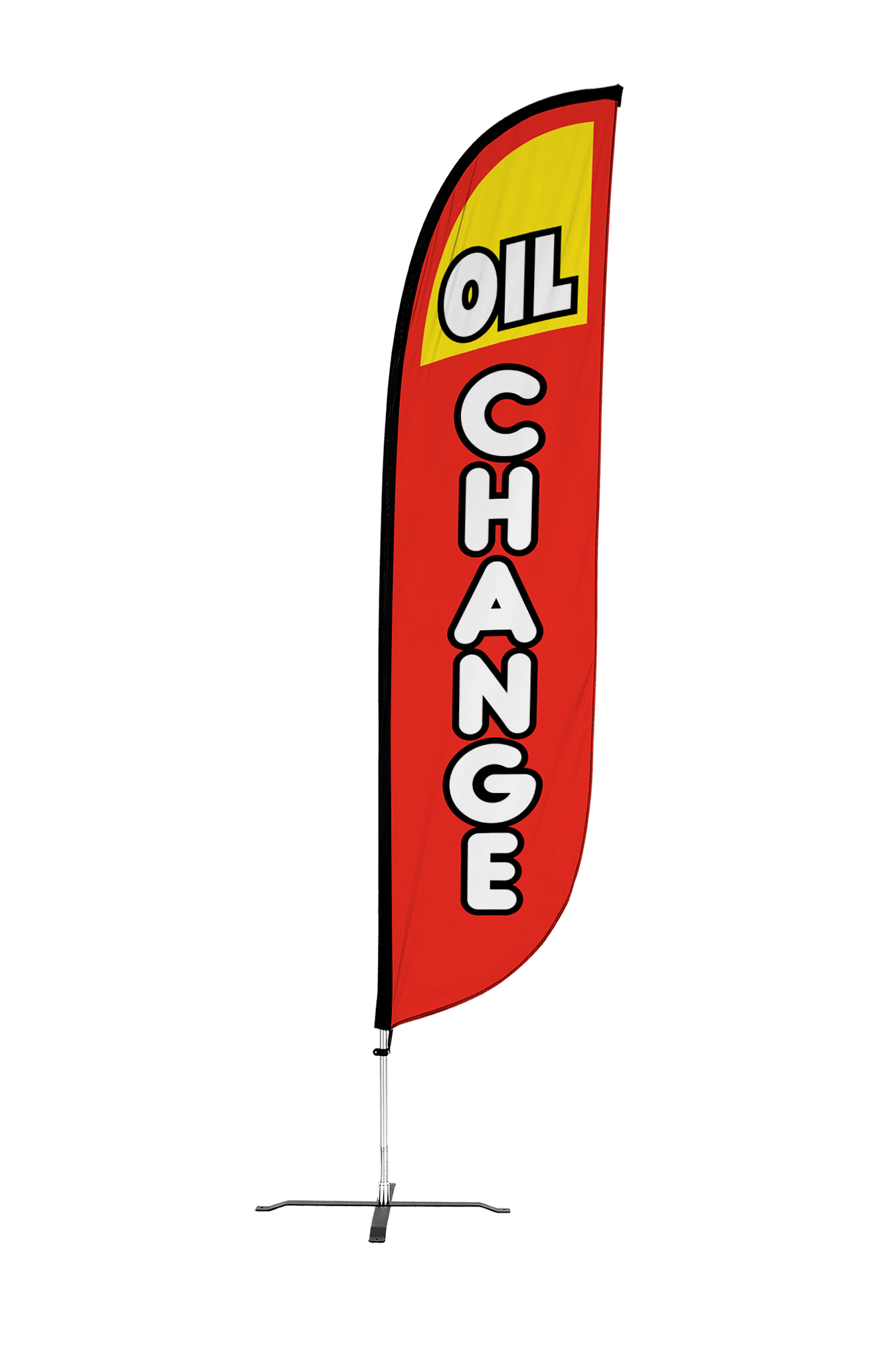 Oil Change Feather Flag
