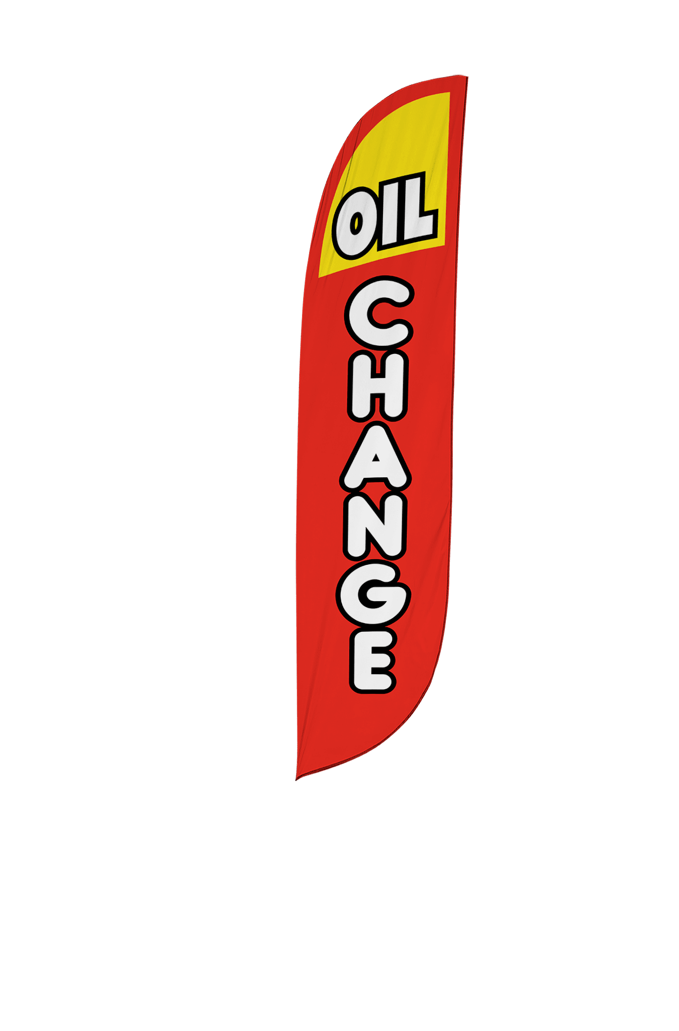 Oil Change Feather Flag