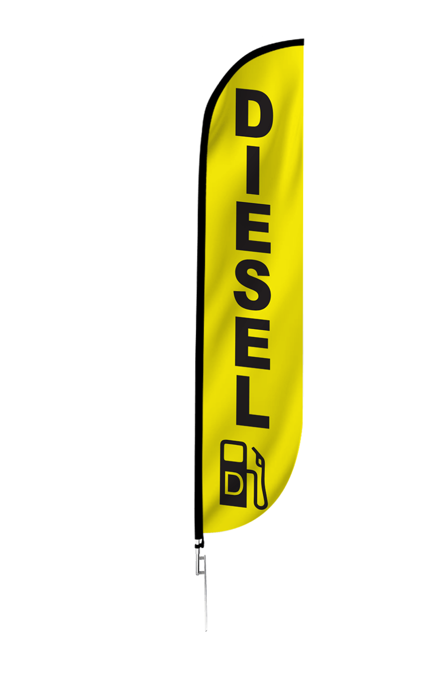 Diesel Feather Flag