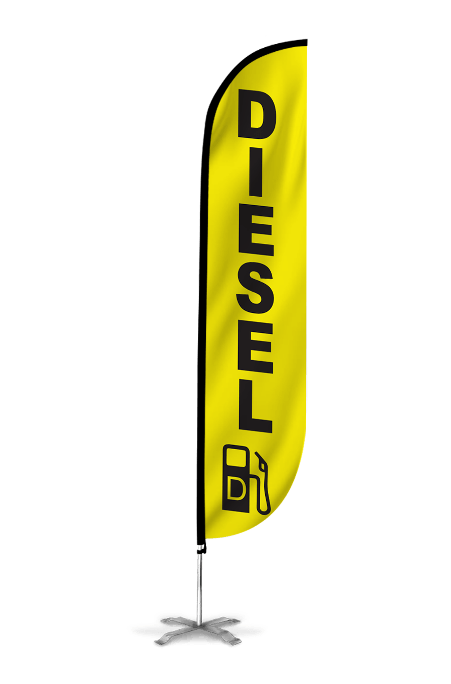 Diesel Feather Flag