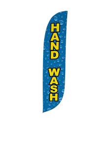Car Wash Feather Flag