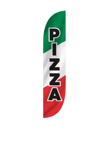 Pizza Feather Flag