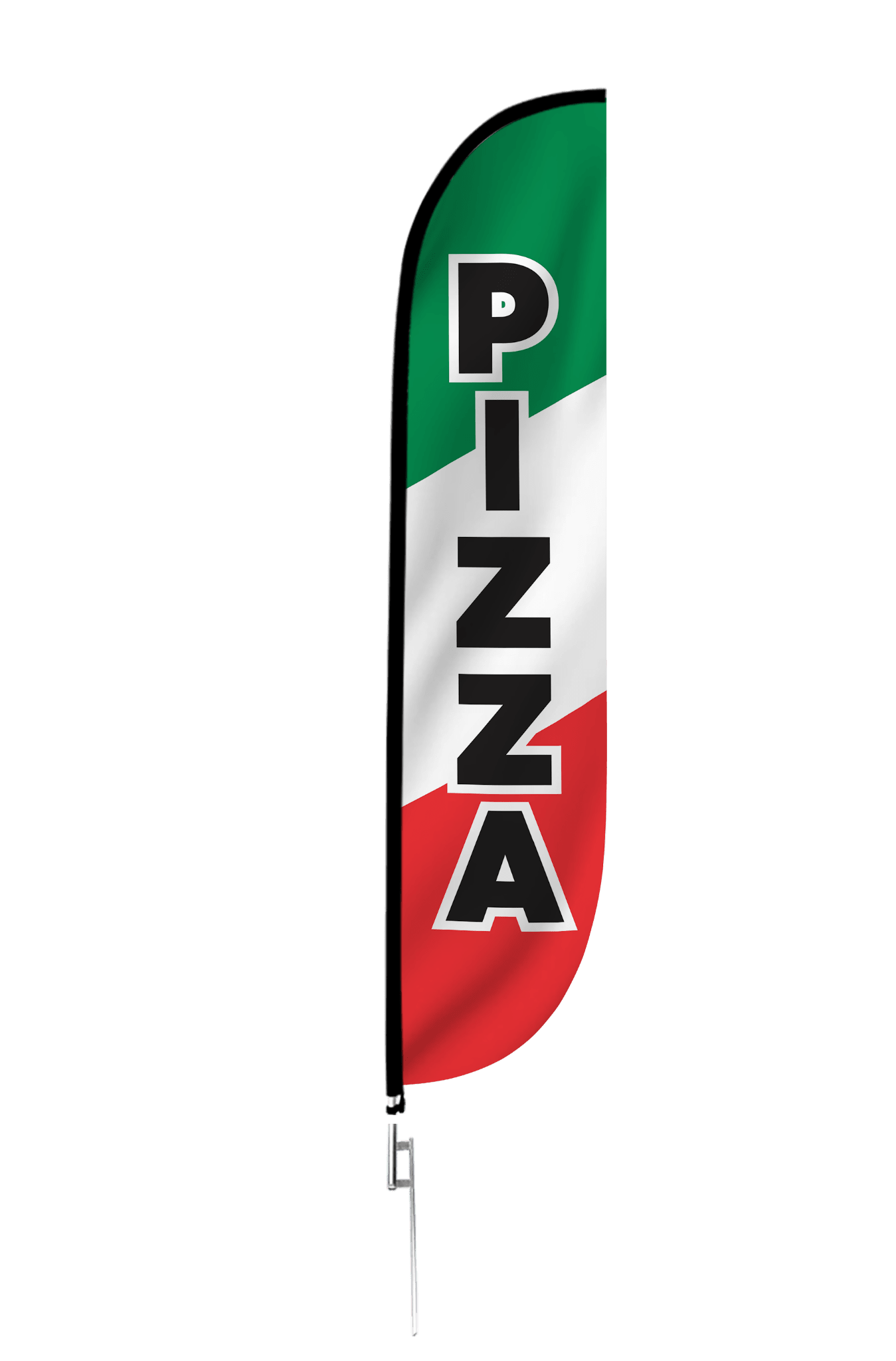 Pizza Feather Flag