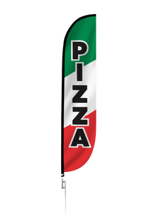 Pizza Feather Flag