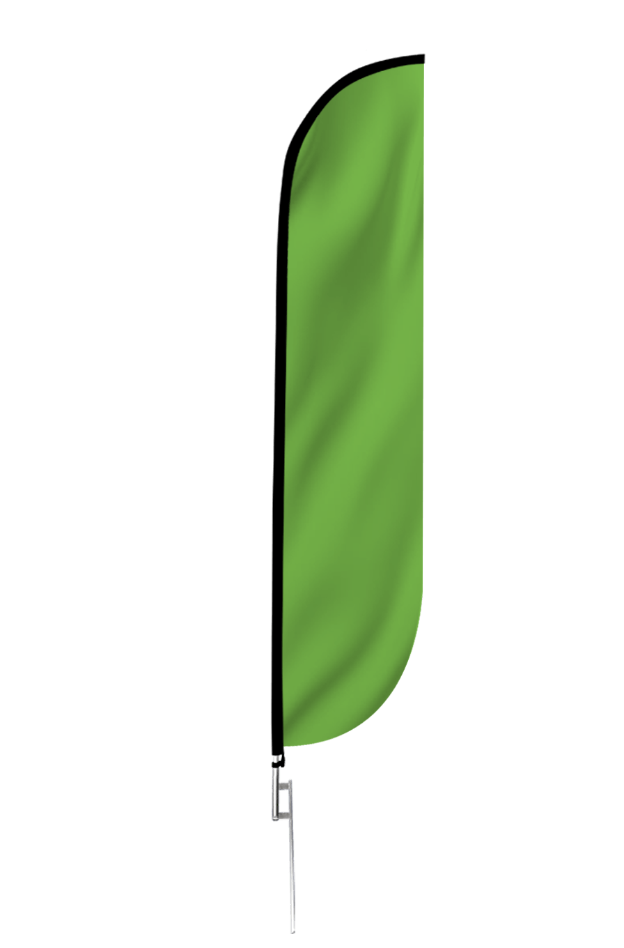 Feather Flag Plain Color