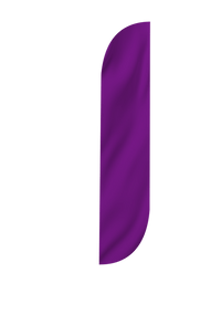 Feather Flag Plain Color