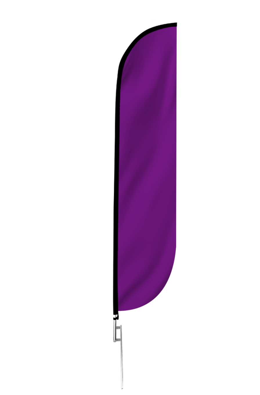 Feather Flag Plain Color