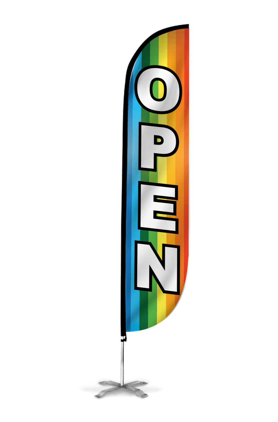 Open Feather Flag 10M1200272