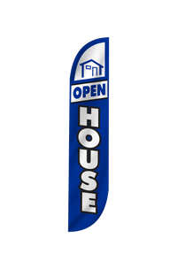 Open House Feather Flag