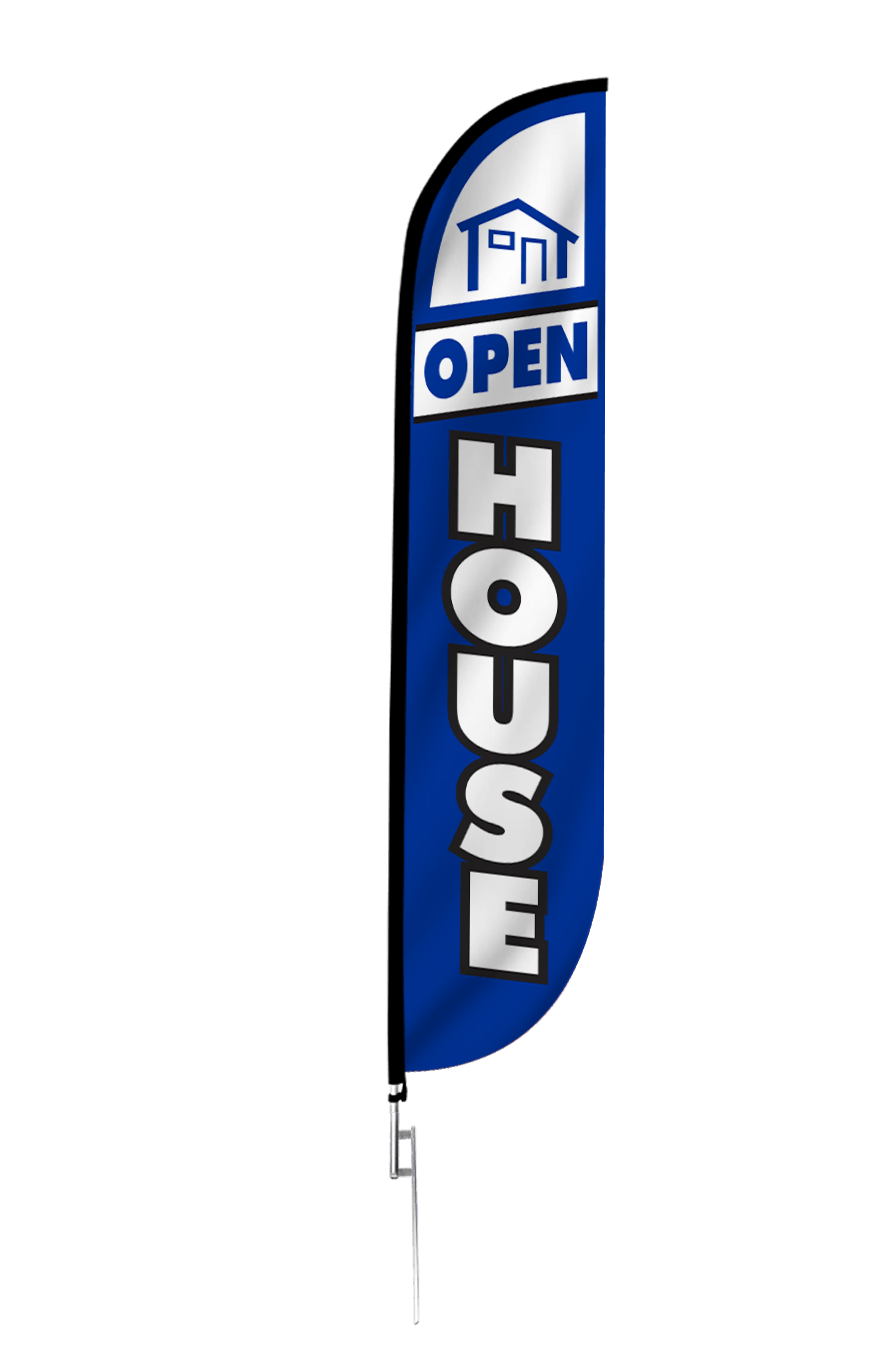 Open House Feather Flag