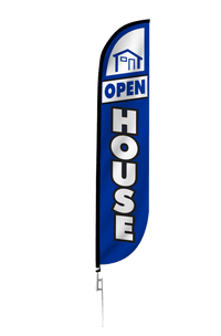 Open House Feather Flag