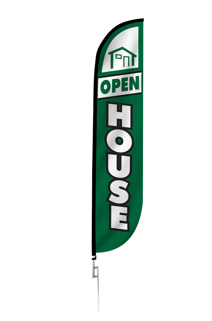 Open House Feather Flag