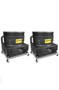 Two Air Dancer Blowers (1hp - 3 speed)