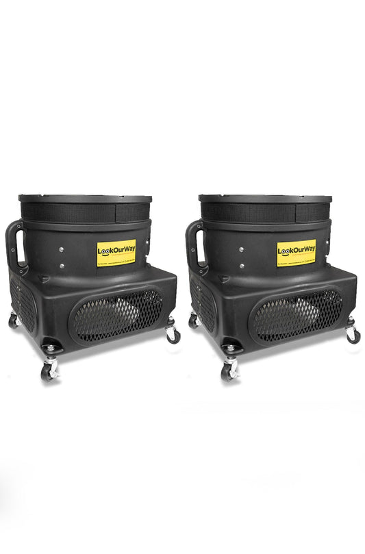 Two Air Dancer Blowers (1hp - 3 speed)