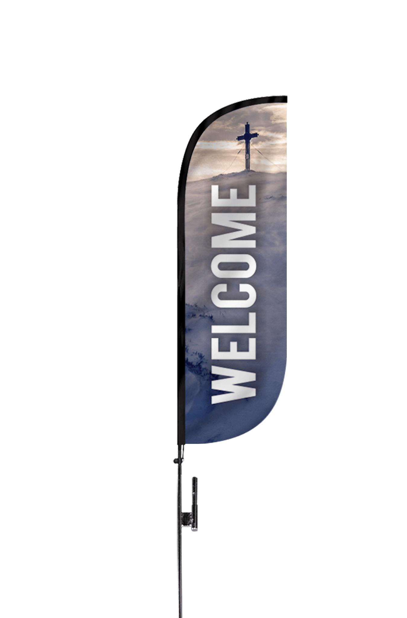 Welcome Church Feather Flag